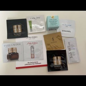 Eye cream samples